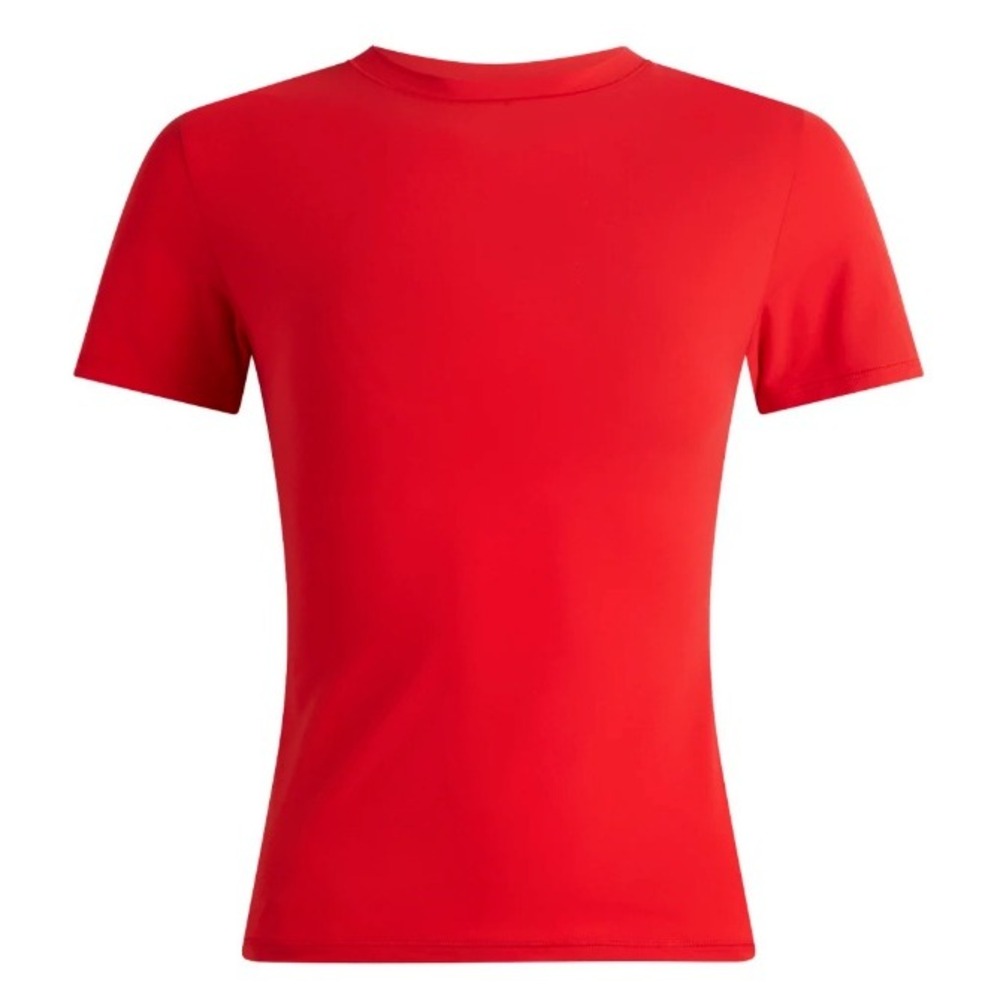 Skims Fits Everybody Short Sleeve T-Shirt Cherry Red TP-TSH-9048 Large